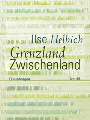 cover image of Grenzland Zwischenland